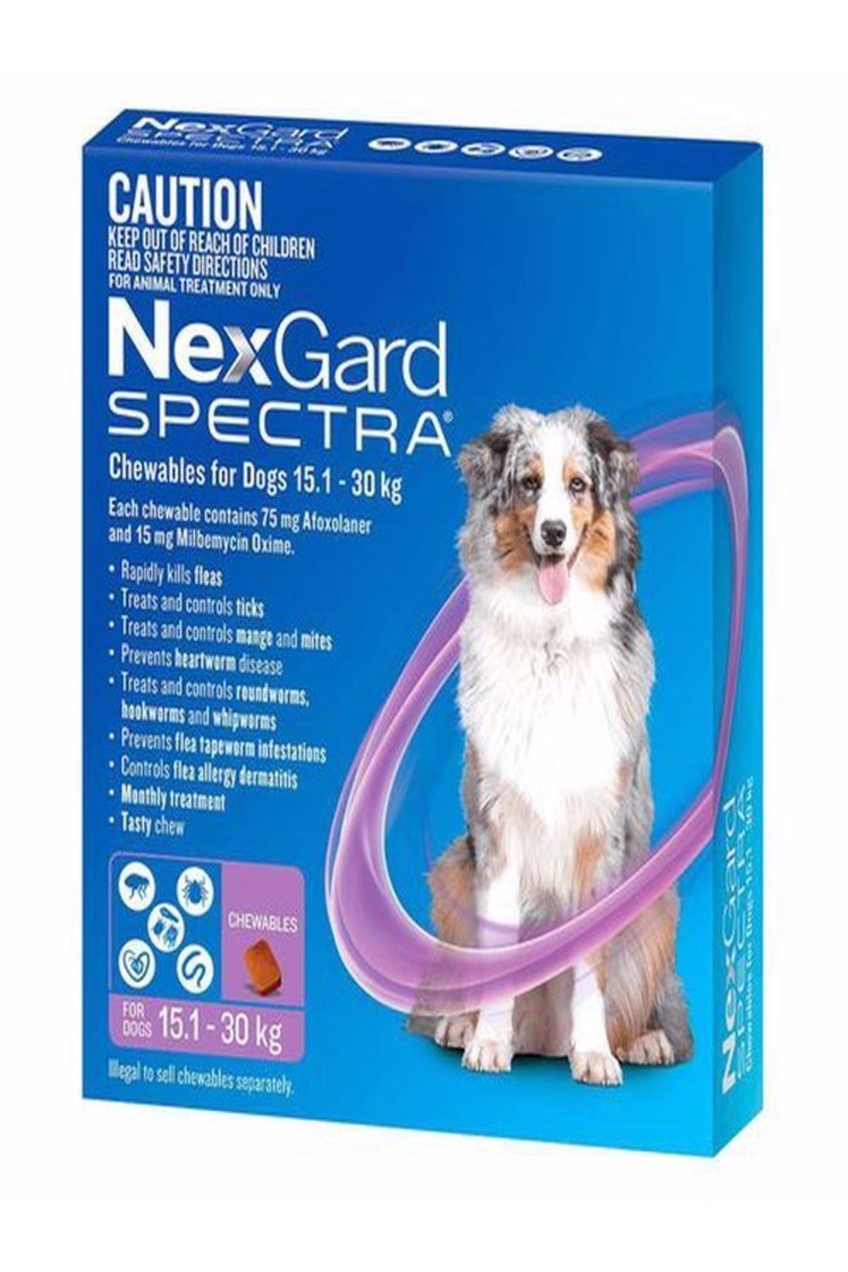 Nexgard Spectra 15-30 Kg 3 Tablet