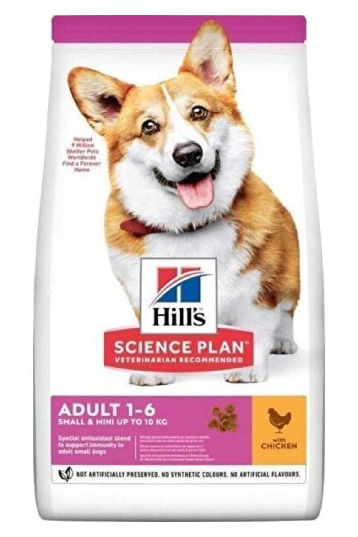 Small Mini Küçük Irk Tavuklu Yetişkin Köpek Maması 1,5kg CB6054