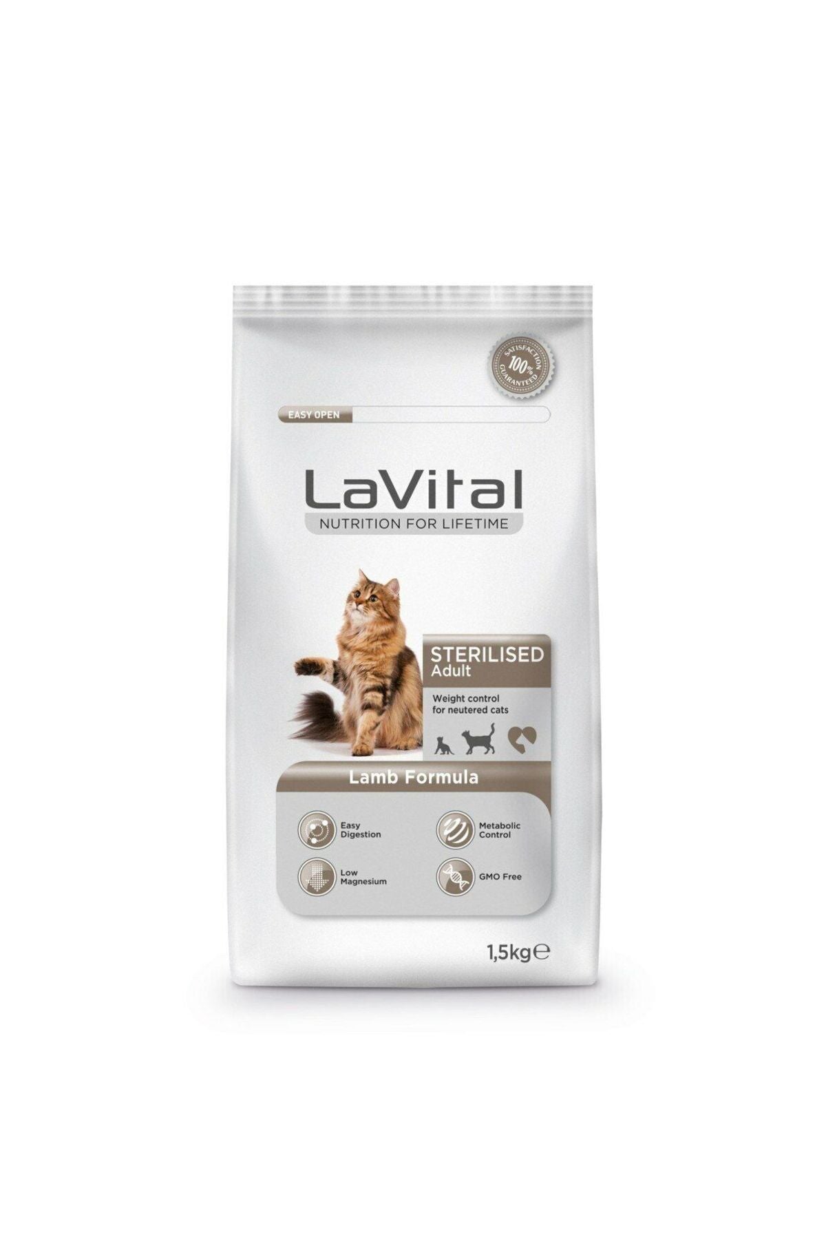 Sterilised Kuzu Etli Kedi Maması - 1.5 Kg