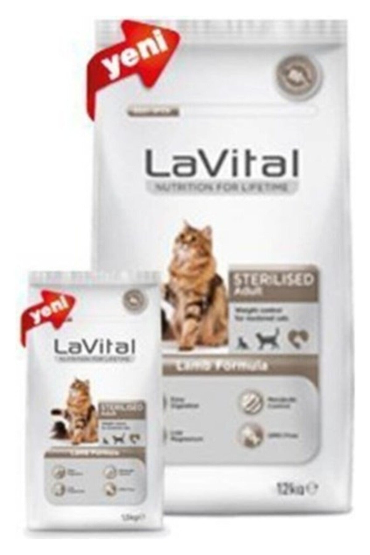Cat Adult Sterilised Lamb Kuzu Etli Kısırlaştırılmış Yetişkin Kedi Maması 1,5 Kg
