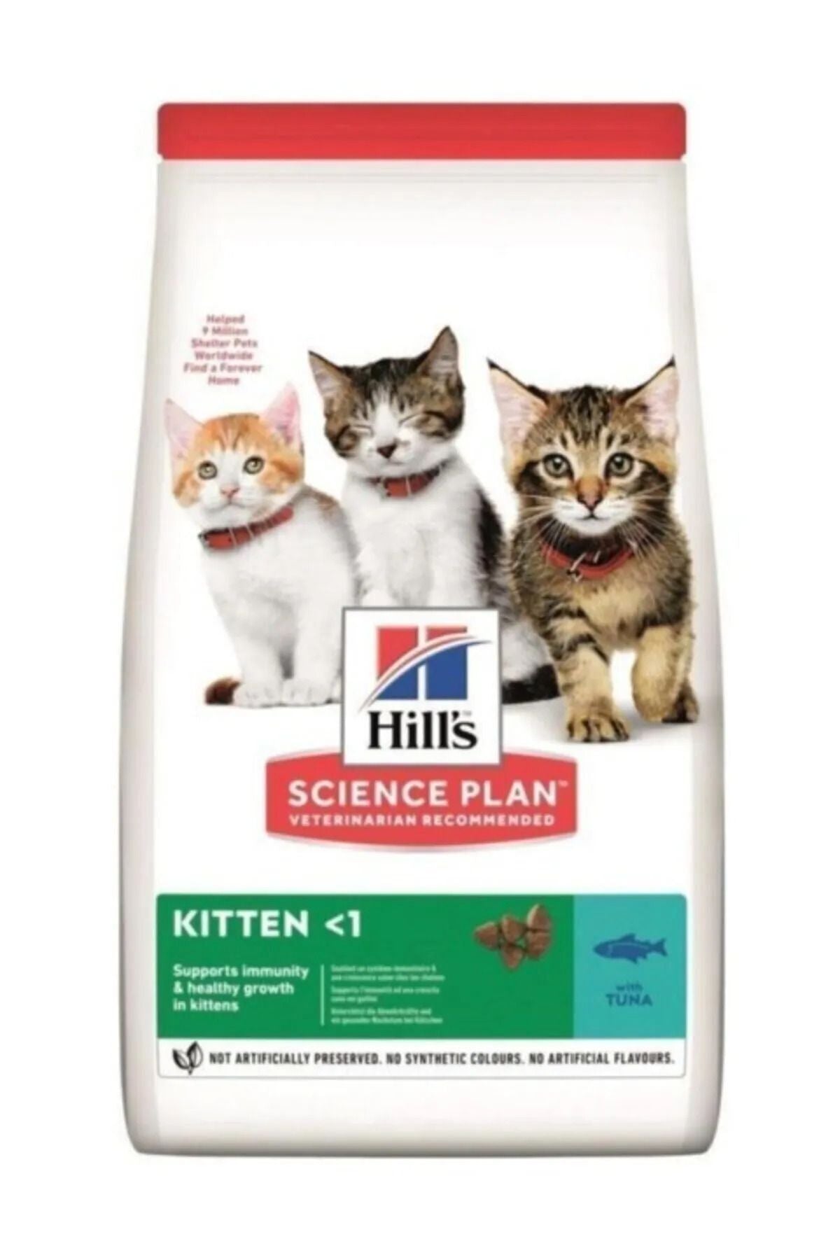 HİLLS TON BALIKLI YAVRU KEDİ MAMASI 1,5KG 1 ADET