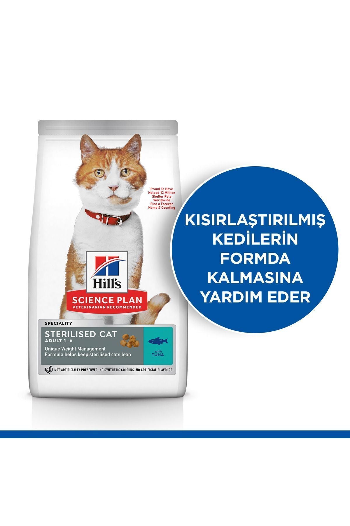 Science Plan Genç Yetişkin Kısır Kedi Maması Somon Balıklı 1,5 kg