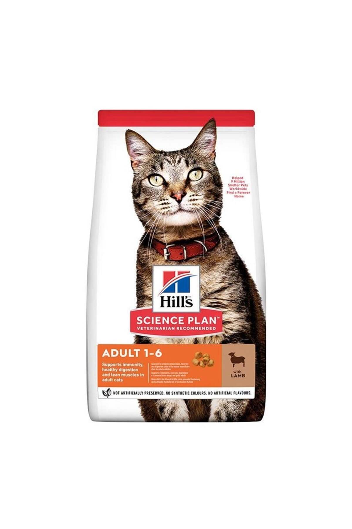 Hills Optimal Care Kuzu Etli Yetişkin Kedi Maması 10 Kg