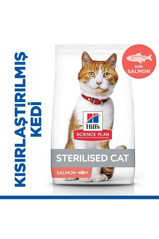 Hills Somonlu Kısırlaştırılmış Yetişkin Kedi Maması 8+2 kg 1 ADET