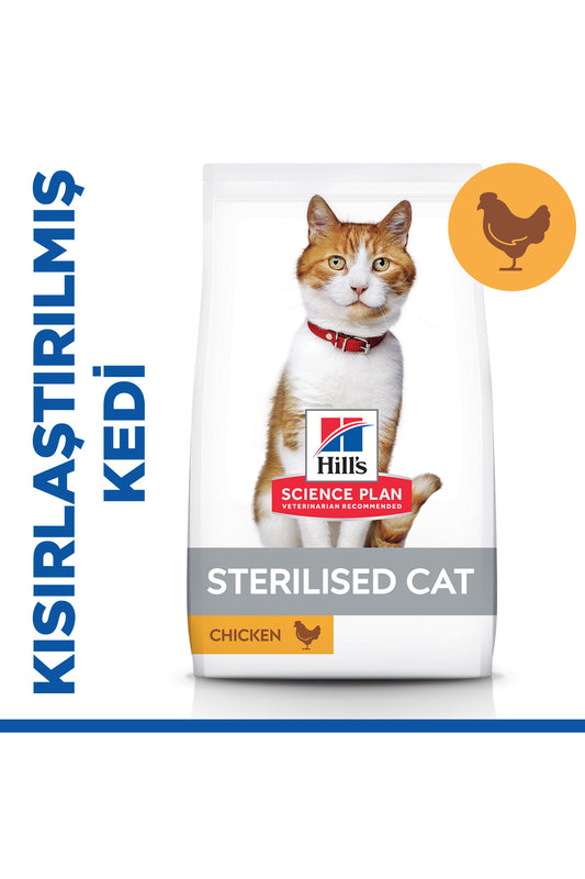 SCIENCE PLAN Tavuklu Kısırlaştırılmış Yetişkin Kedi Maması 10kg