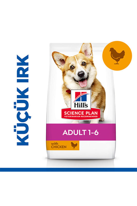 Hill’s SCIENCE PLAN Adult Small & Mini Chicken Küçük Irk Tavuklu Yetişkin Köpek Maması 6 Kg