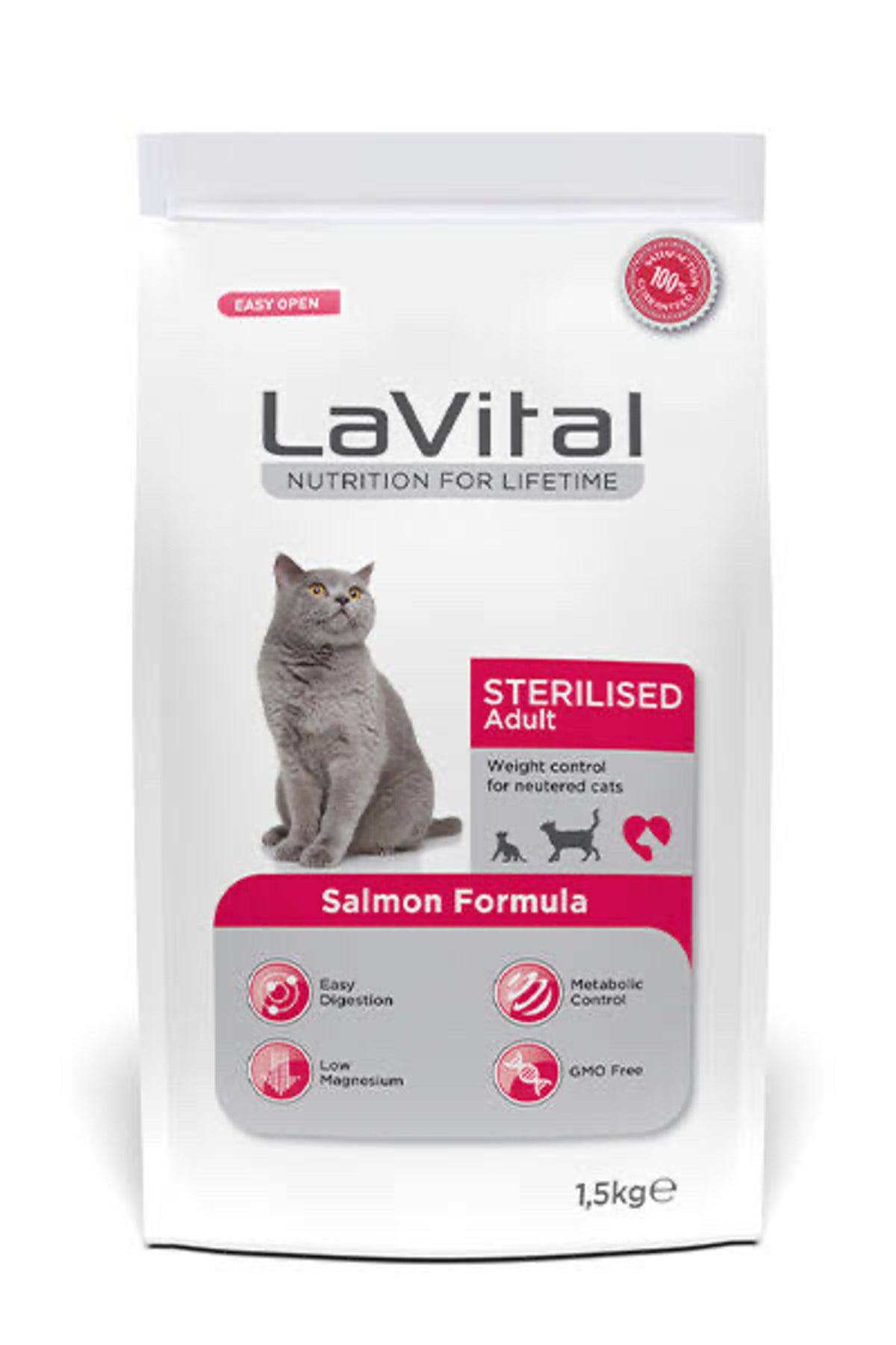 Adult Sterilesed Kısırlaştırılmış Somonlu Kedi Maması 12kg