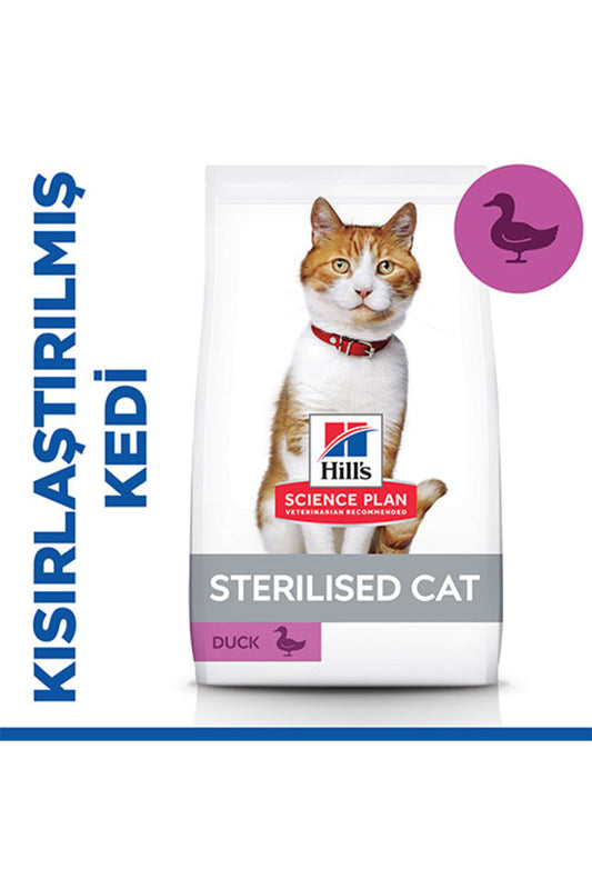 Hill’s SCIENCE PLAN Sterilised Ördekli Kısırlaştırılmış Kedi Maması 1,5 Kg