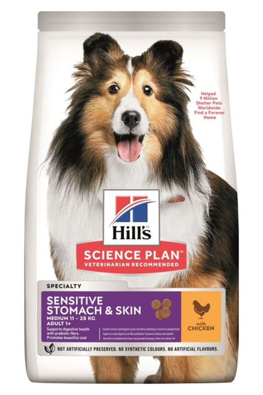 Hills Sensitive Stomach Skin Köpek Maması 2,5 Kg