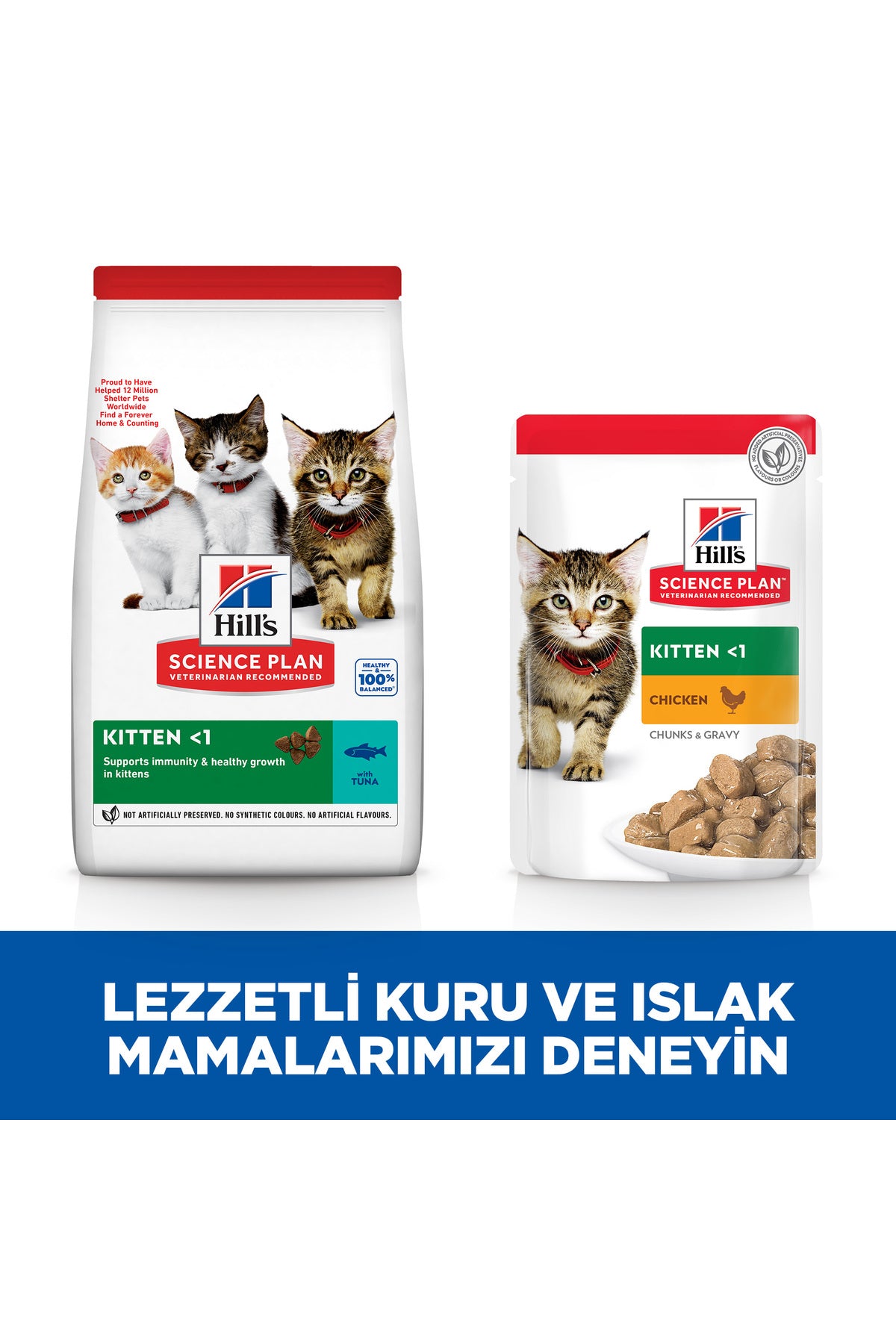 SCIENCE PLAN Ton Balıklı Yavru Kedi Maması 1.5 Kg