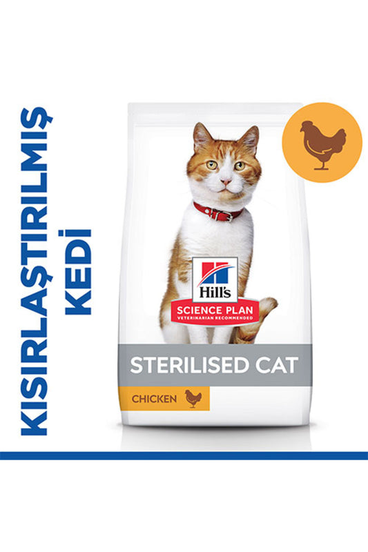 Hill’s SCIENCE PLAN Sterilised Tavuklu Kısırlaştırılmış Kedi Maması 10 Kg