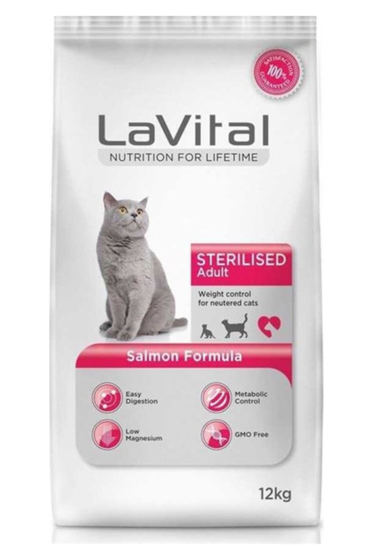 Somonlu Kısırlaştırılmış Kedi Maması 12 kg