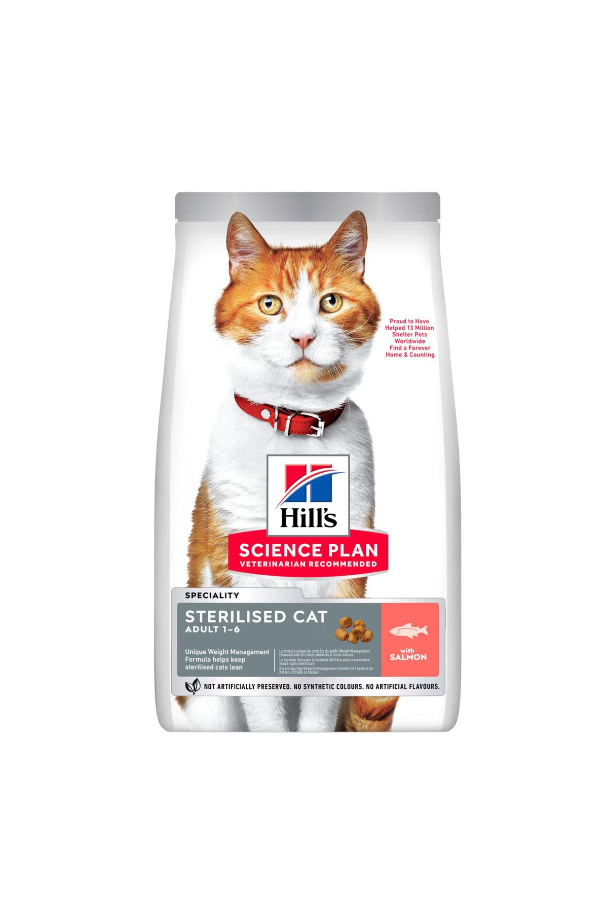 Somonlu Kısırlaştırılmış Yetişkin Kedi Maması 1.5 Kg