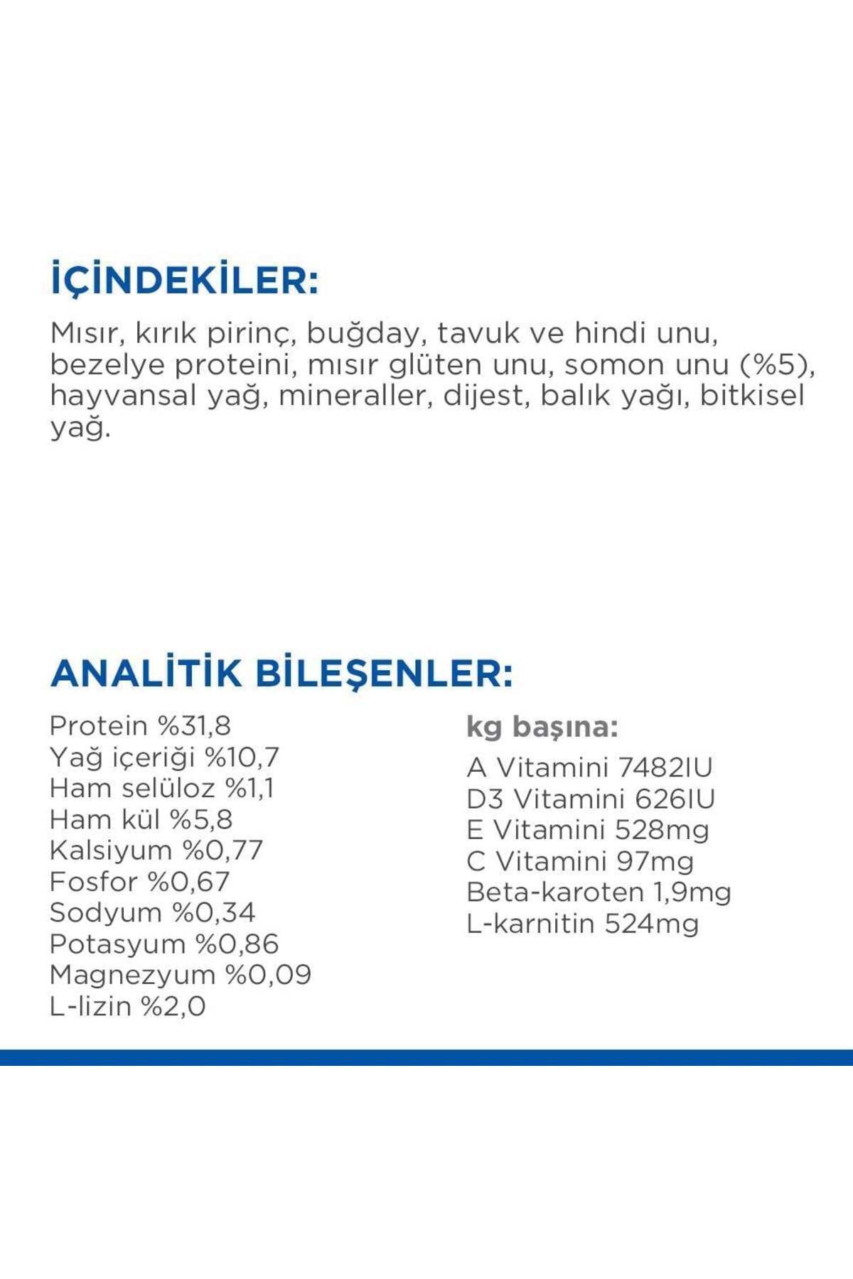 Adult Sterilised Somonlu Kısırlaştırılmış Kedi Maması 10 Kg