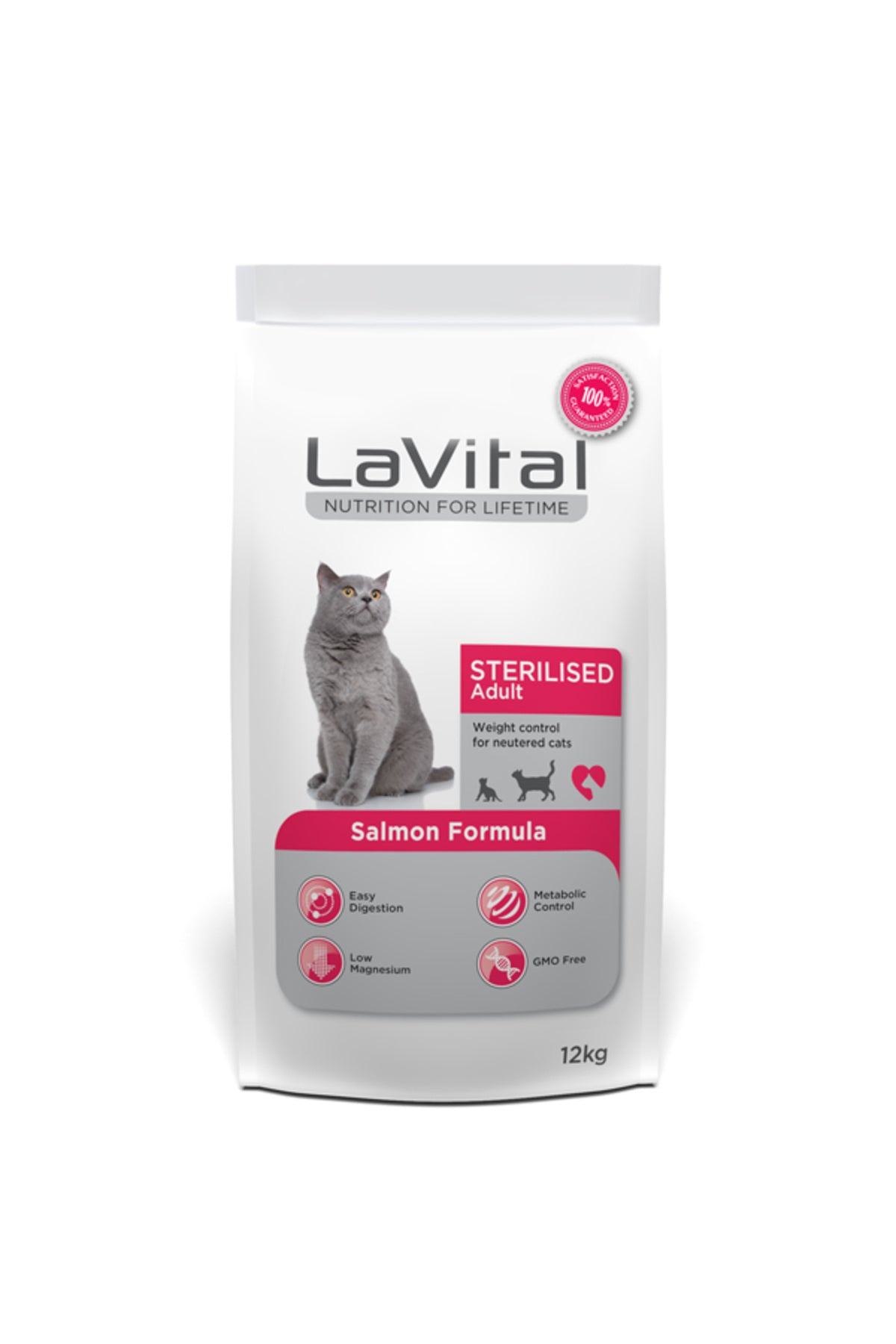 Kısırlaştırılmış Kuru Kedi Maması (Sterilised Adult) Somonlu 12 KG