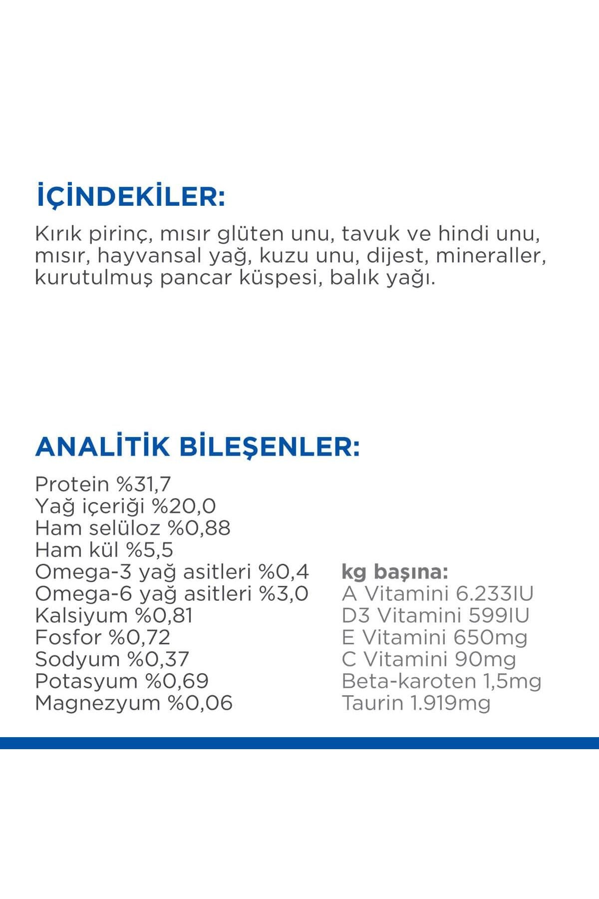 Hills Kuzulu Yetişkin Kuru Kedi Maması 3 Kg