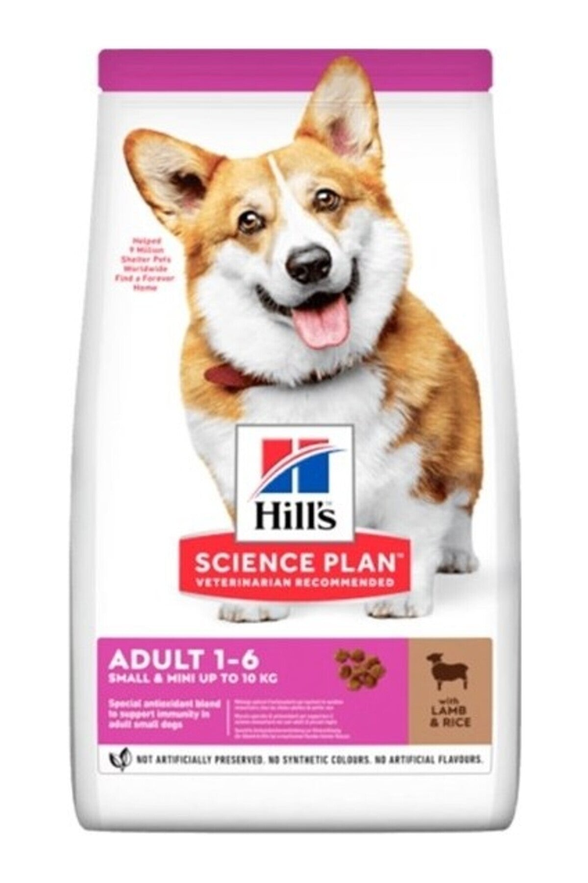 Small Mini Küçük Irk Kuzulu Yetişkin Köpek Maması 1,5 kg Karışık Tatlı 1-6 Yaş İçin